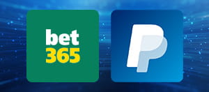 logo de bet365 y PayPal
