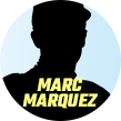 Una imagen elaborada del piloto español Marc Márquez
