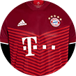 La camiseta del Bayern de Múnich