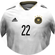 Camiseta de la selección de fútbol de Alemania