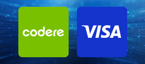 Logos de Codere y Visa