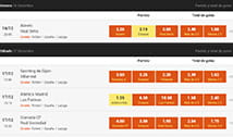 Selección de ligas y mercados de apuestas en 888sport