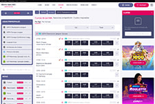 Página de deportes de Gran Madrid Casino Online.