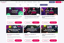 Página de bonos y promociones de Gran Madrid Casino Online.