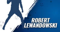 Jugador Robert Lewandowski del equipo Bayern de Múnich