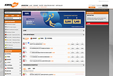 Página de deportes de KIROLBET.