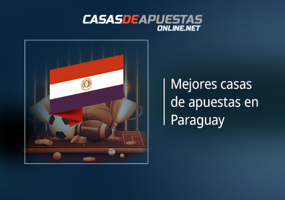 Deportistas con la bandera de Paraguay