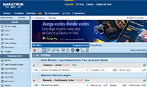 Cuotas de Marathonbet para apostar online