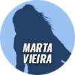 Dibujo de la silueta de Marta Vieira da Silva