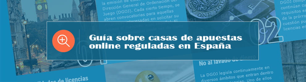 Portada de la guía sobre casas de apuestas online reguladas en España.