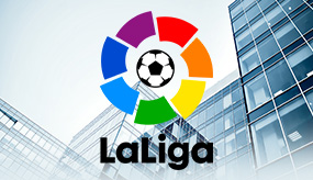 Edificio de la sede de LaLiga en España.