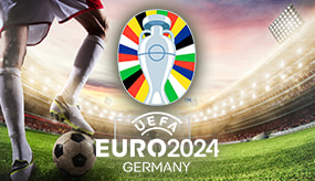 Imagen con el logotipo de la UEFA EURO 2024.