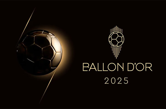 Trofeo del Balón de Oro 2025 a mejor futbolista masculino y femenina del año.