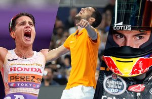 Españoles de diferentes disciplinas, protagonistas de los eventos deportivos del 2025.