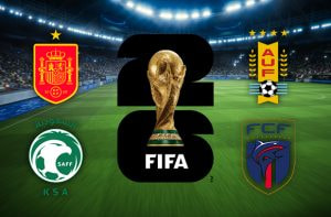 Uruguay, Arabia Saudí y Cabo Verde, rivales de España en los grupos del Mundial, y el trofeo de la Copa del Mundo.